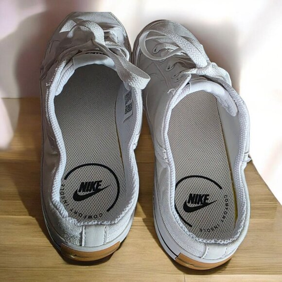 NIKE (10.5) Womens Court Legacy Mule White 2021 DB3970-100 - Picture 5 of 12